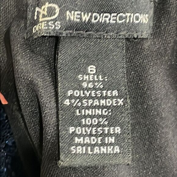 NWOT New Directions Floral Dress.  Size 6 S small - Picture 8 of 10